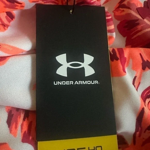 Under Armour Mens Golf Polo New Leaf Floral Pattern 1327037 142 Size Medium - Picture 4 of 7